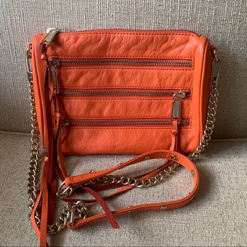 Rebecca Minkoff Orange Crossbody